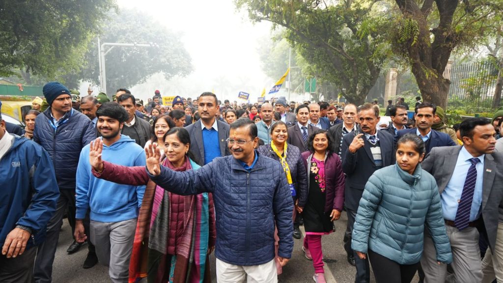 Delhi Election 2025 : दिल्ली आरंभ है प्रचंड ! AAP से मनीष सिसोदिया, सौरभ भारद्वाज ने दर्ज किया नामांकन