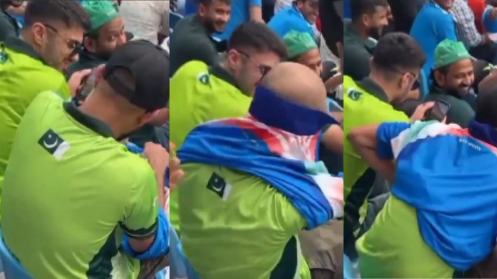 IND vs Pak Match : गिरगिट से भी तेज रंग बदलते हैं पाकिस्तानी, टीम को हारता देख पहन ली भारत की जर्सी 