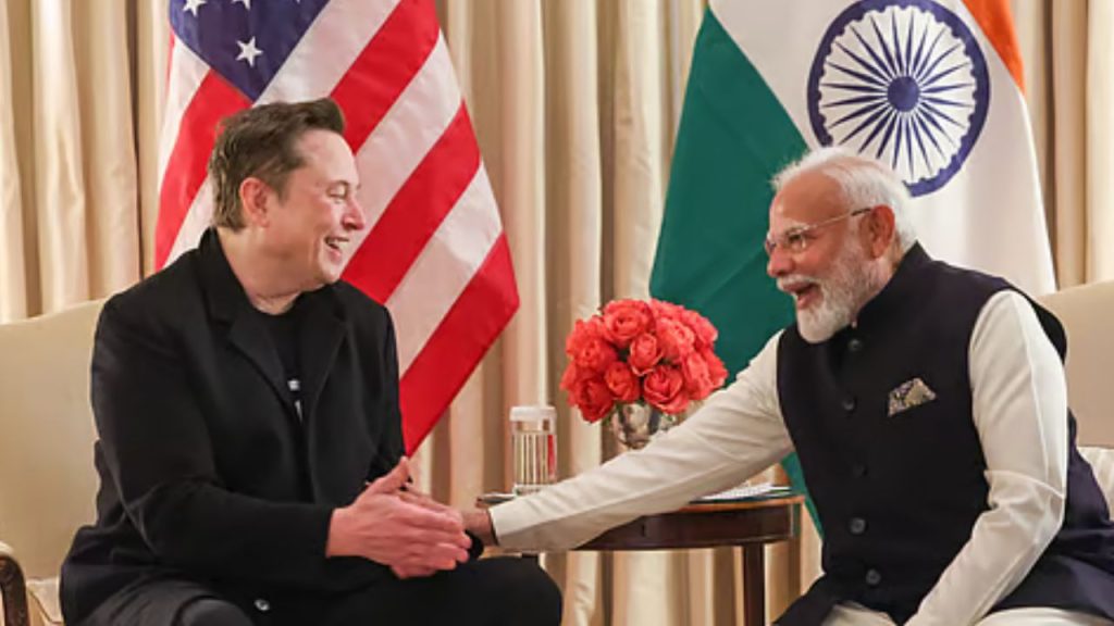 PM Modi : भारत में होगी टेस्ला की एंट्री! PM मोदी ने एलन मस्क से फोन पर की बात 