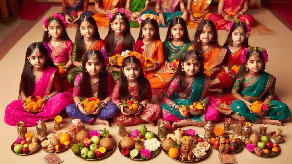 Chaitra Navratri : चैत्र नवरात्रि में कन्या पूजन के लिए क्या है खास, जानें मुहूर्त, पूजा विधि मंत्र और सामग्री