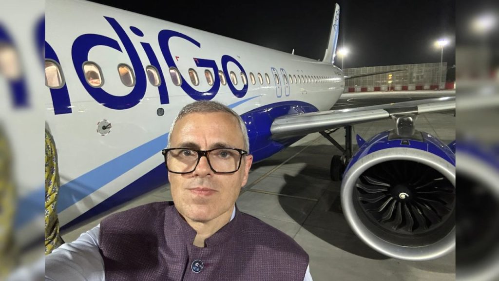 Omar Abdullah : जयपुर डायवर्ट की गई इंडिगो की फ्लाइट, दिल्ली एयरपोर्ट के ‘ऑपरेशनल अव्यवस्था’ पर भड़के उमर अब्दुल्ला