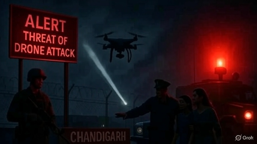 Chandigarh Drone Attack: चंडीगढ़ में हवाई हमले की चेतावनी, बजाए गए सायरन….अब पाकिस्तान का होगा खात्मा!