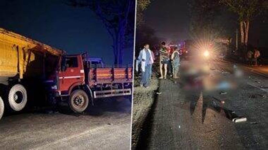 Chhattisgarh : रायपुर में दर्दनाक सड़क हादसा, 13 लोगों की हुई मौत, कई घायल 