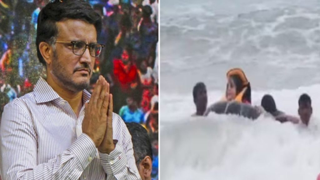 Sourav Ganguly : बीच समुंदर पलटी स्पीड बोट…बाल-बाल बची सौरव गांगुली के बड़े भाई और भाभी की जान