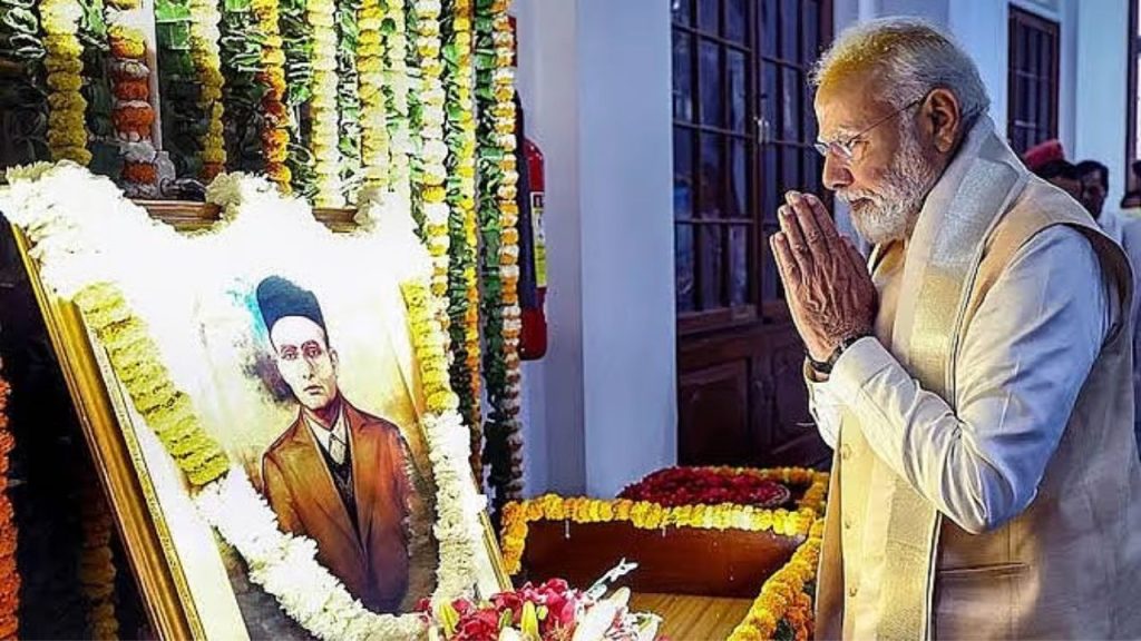 Veer Savarkar Jayanti : पीएम मोदी ने वीर सावरकर को किया याद, जयंती पर अपर्ति की श्रद्धांजलि