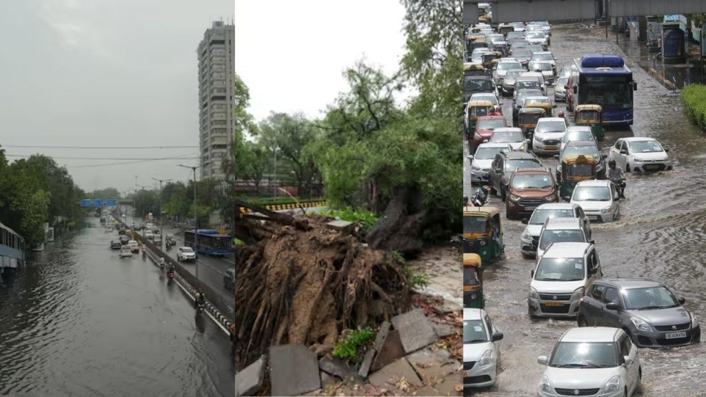 Delhi Rains: जलभराव से दिल्लीवाले परेशान, भाजपा सरकार की तैयरियों पर उठ रहे सवाल