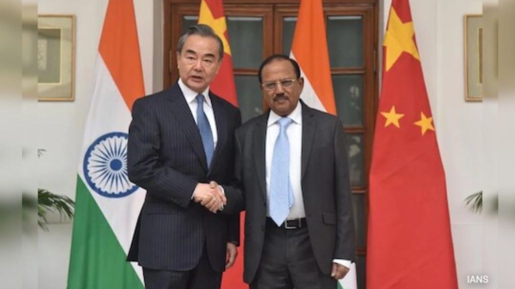 NSA अजीत डोभाल ने चीनी विदेश मंत्री से की मुलाकात, बोले- “आतंकवाद का मुकाबला जरूरी …”