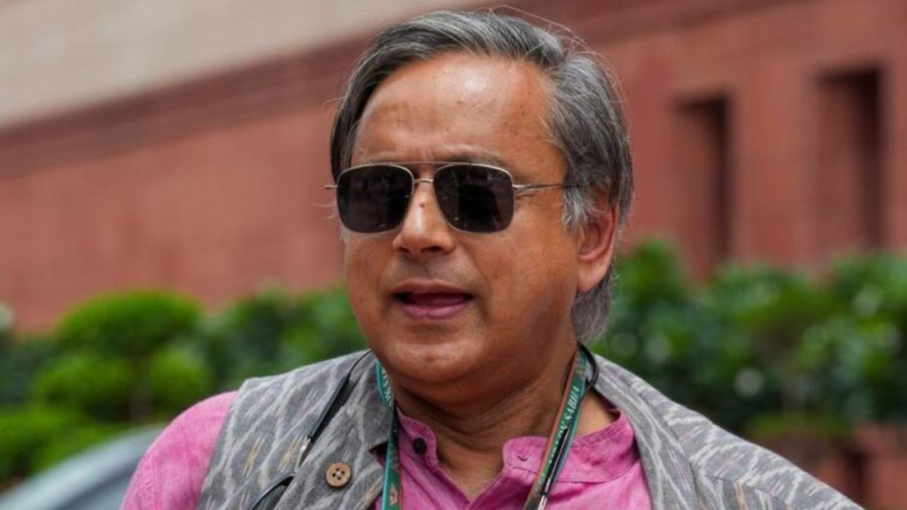 Shashi Tharoor : “हमें मनाने की जरूरत नहीं…” पाकिस्तान को लेकर शशि थरूर का ट्रंप को सीधा संदेश