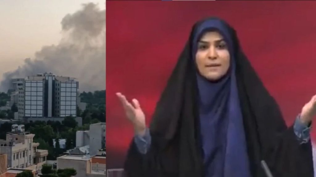 Iran-Israel Conflict : लाइव टीवी पर खबर पढ़ रही थी एंकर, इजरायल ने कर दी ताबड़तोड़ बमबारी