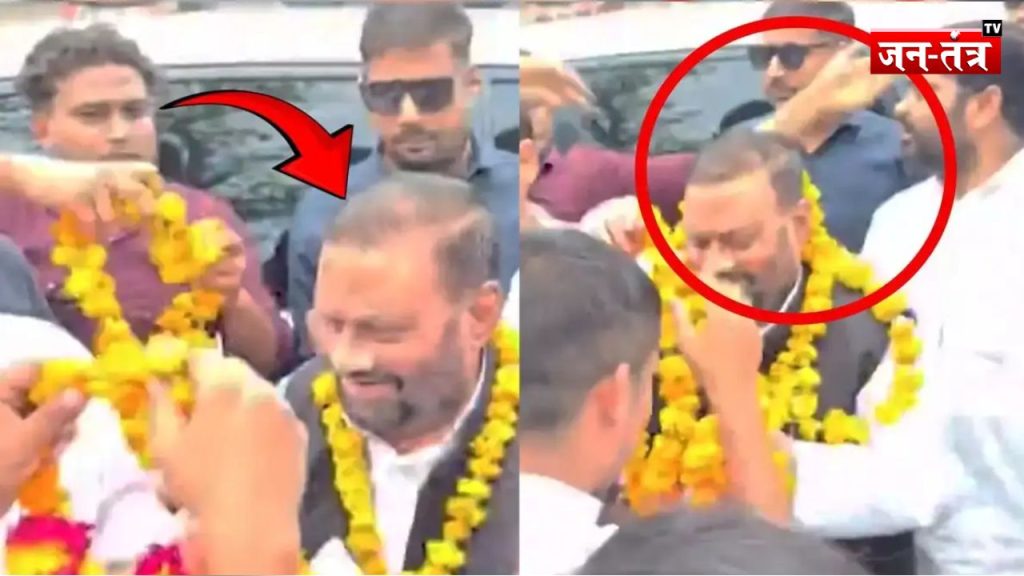 Swami Prasad Maurya : स्वामी प्रसाद मौर्य पर रायबरेली में हमला, माला पहनाने के बाद युवक ने मारा थप्पड़