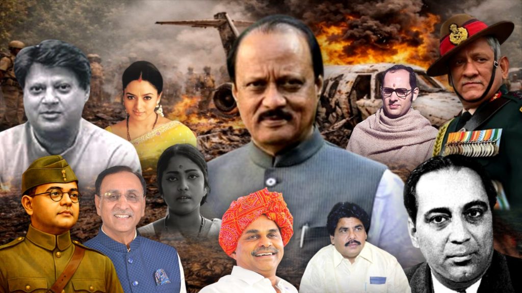 आकाश में बिखरे सपने और भारत ने खो दिए कई सितारे