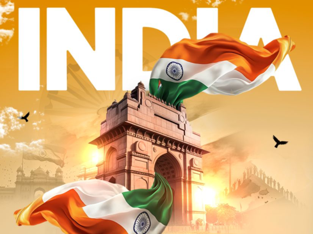77 वें गणतंत्र दिवस के परेड में दिखी संस्कृति और सैन्य बाहुबल की झलक