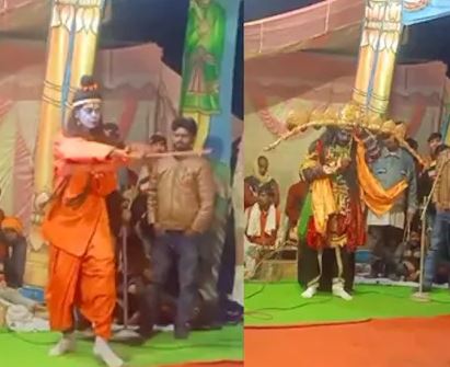 प्रभु राम की तीर से रावण हुआ नेत्रहीन, थाने में दर्ज हुआ मुकदमा