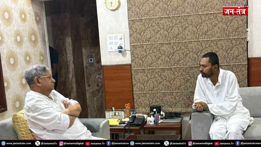 निशांत ने ललन सिंह से की मुलाकात, क्या CM की रेस में हैं ‘जूनियर नीतीश’?